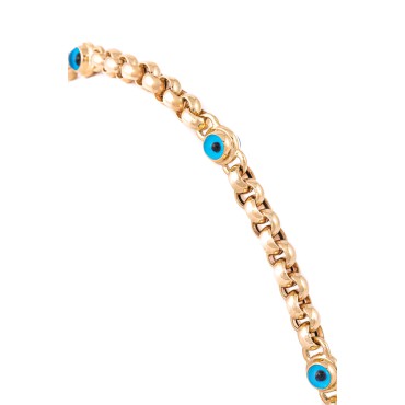 Nazar boncuklu Bilek...