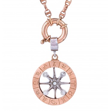 Pusula Burç Kolye...